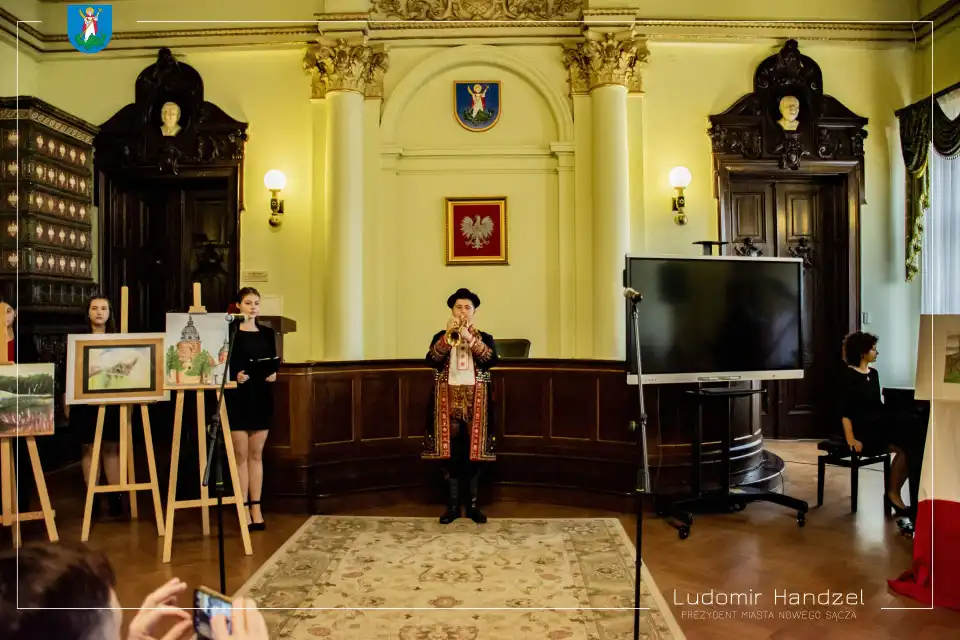 Obchody 729. rocznicy lokacji Królewskiego Miasta Nowego Sącza w nowosądeckim ratuszu
