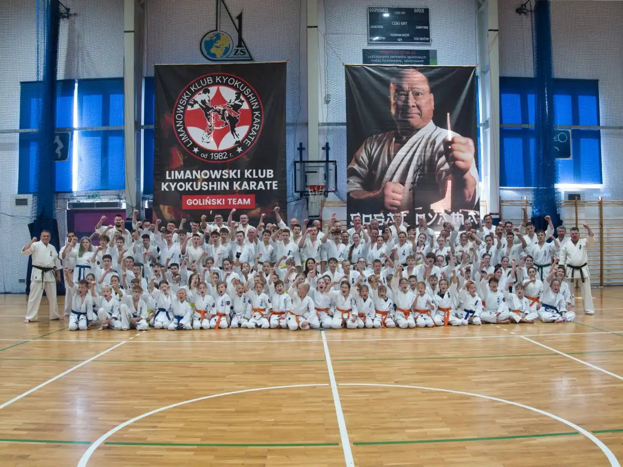 Karate w Limanowej. Ponad 150 zawodników na międzyklubowych sparingach