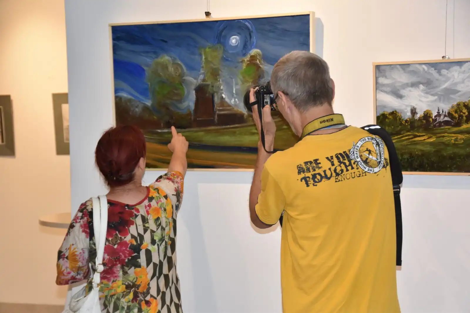 Wernisaż wystawy Witolda Kubichy W Miejskiej Galerii Sztuki