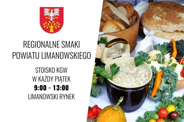 Regionalne Smaki wracają na limanowski rynek. Trwa nabór dla KGW