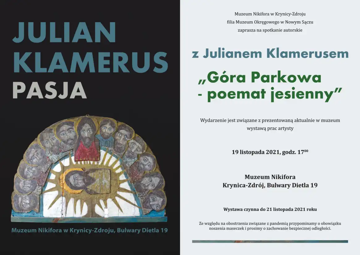 Spotkanie autorskie z Julianem Klamerusem w Muzeum Nikifora