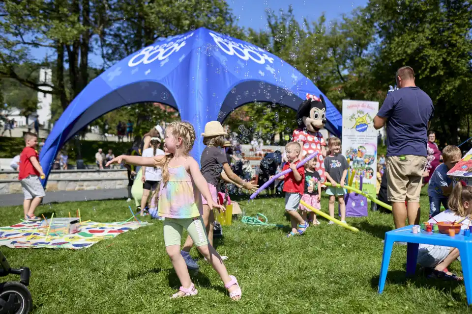 „Piknik rodzinny 800+” w Krynicy-Zdroju