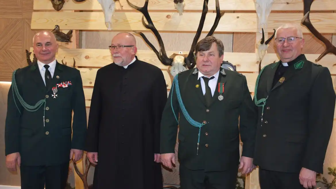 Diamentowy Jubileusz Koła Łowieckiego "Jarząbek" w Łącku