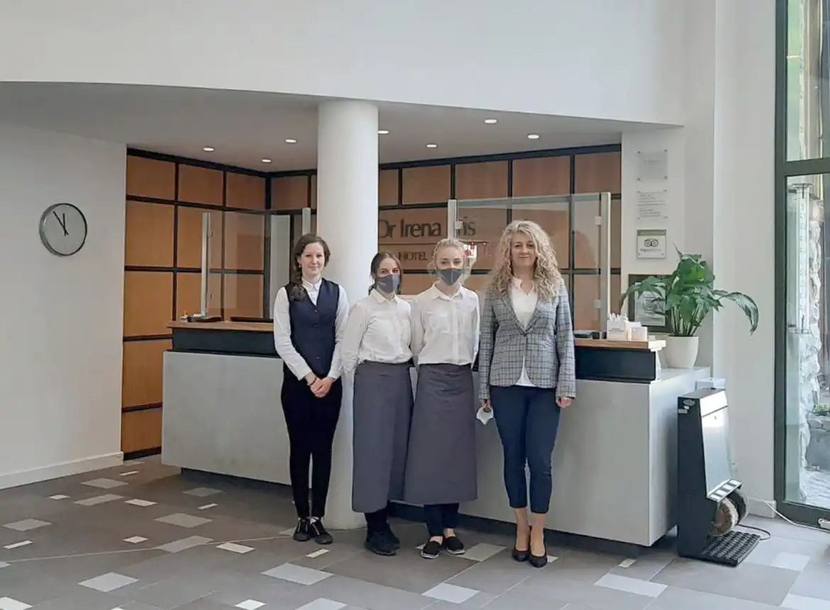 Hotelarze z ZSP w Krynicy-Zdroju praktykują u najlepszych