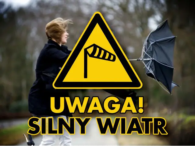Uwaga! Będzie mocno wiało – II stopień zagrożenia