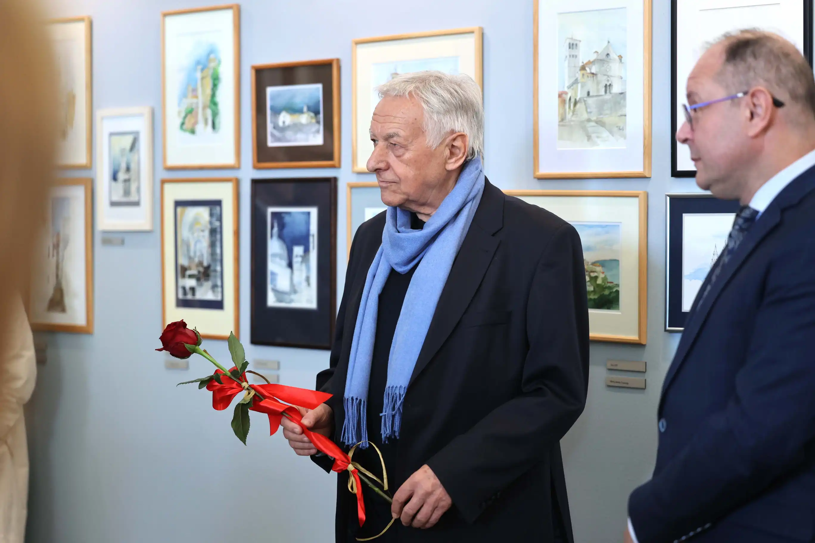 W Miasteczku Galicyjskim otwarto wystawę akwarel Zenona A. Remiego.