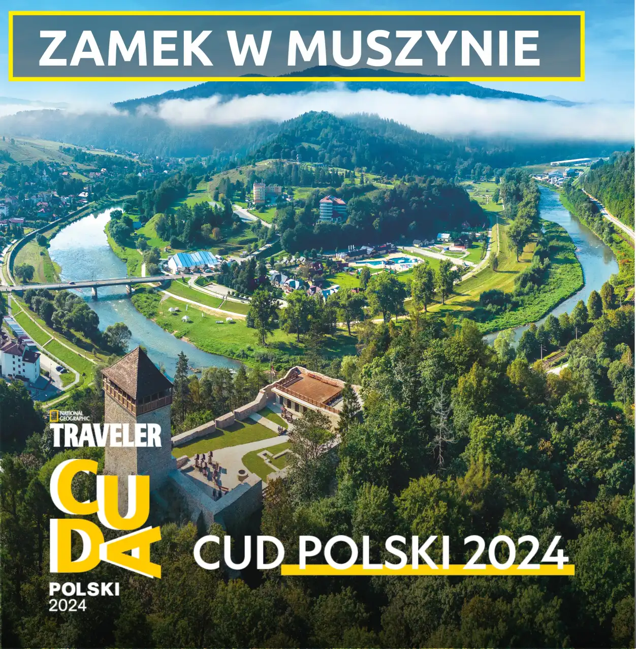 Muszyński zamek wśród zwycięzców plebiscytu Cuda Polski 2024