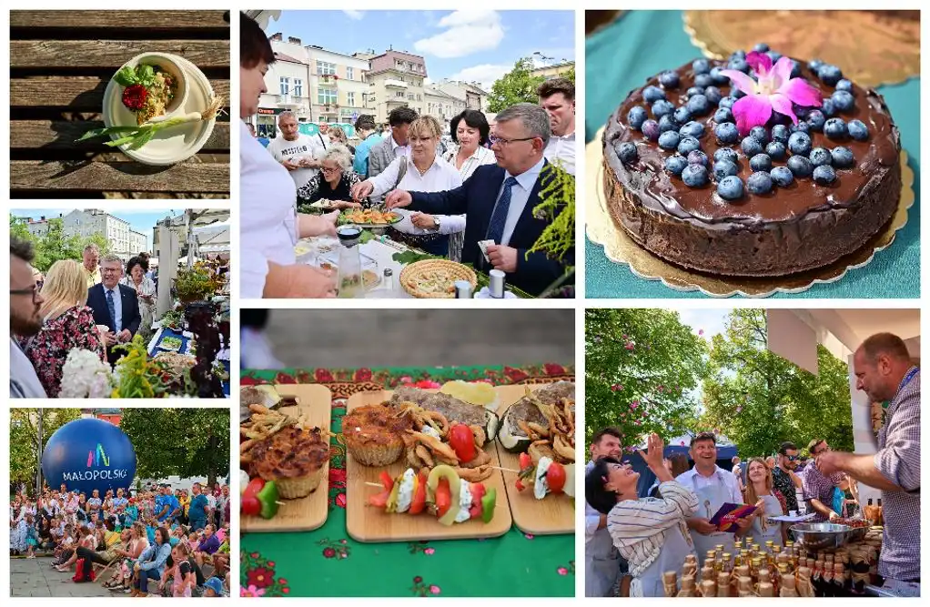 Tłumy podczas Małopolskiego Festiwalu Smaku w Gorlicach