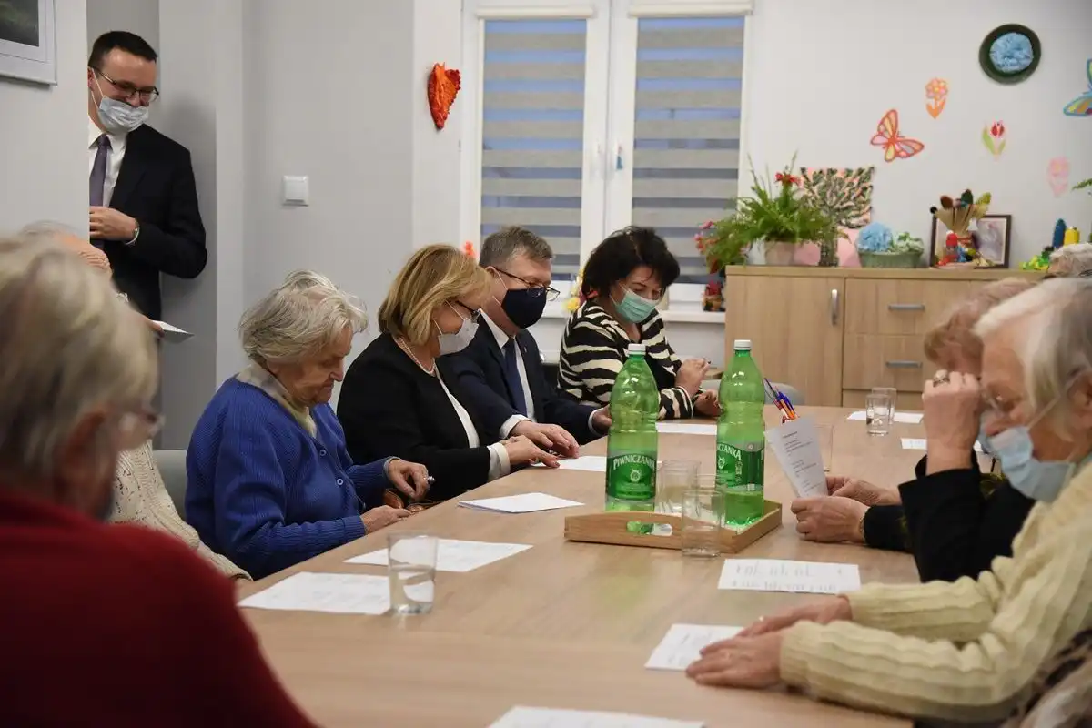 Marszałek Witold Kozłowski z wizytą w Gminie Sękowa
