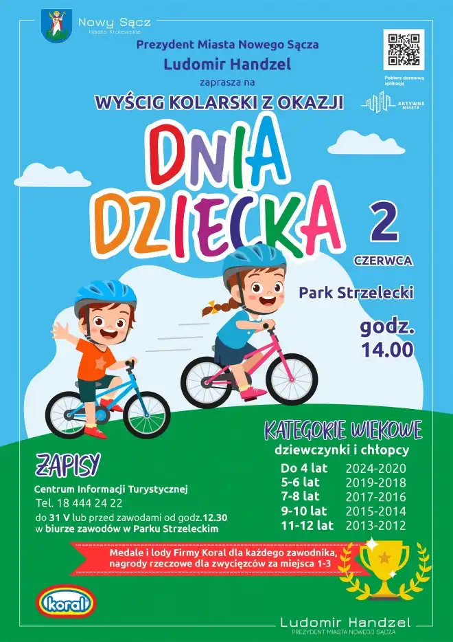 Nowy Sącz: Wyścig kolarski z okazji Dnia Dziecka. Ruszyły zapisy