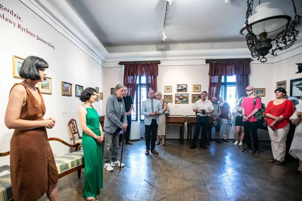 Wernisaż wystawy malarstwa Bronisławy Rychter -Janowskiej w Galerii Marii Ritter