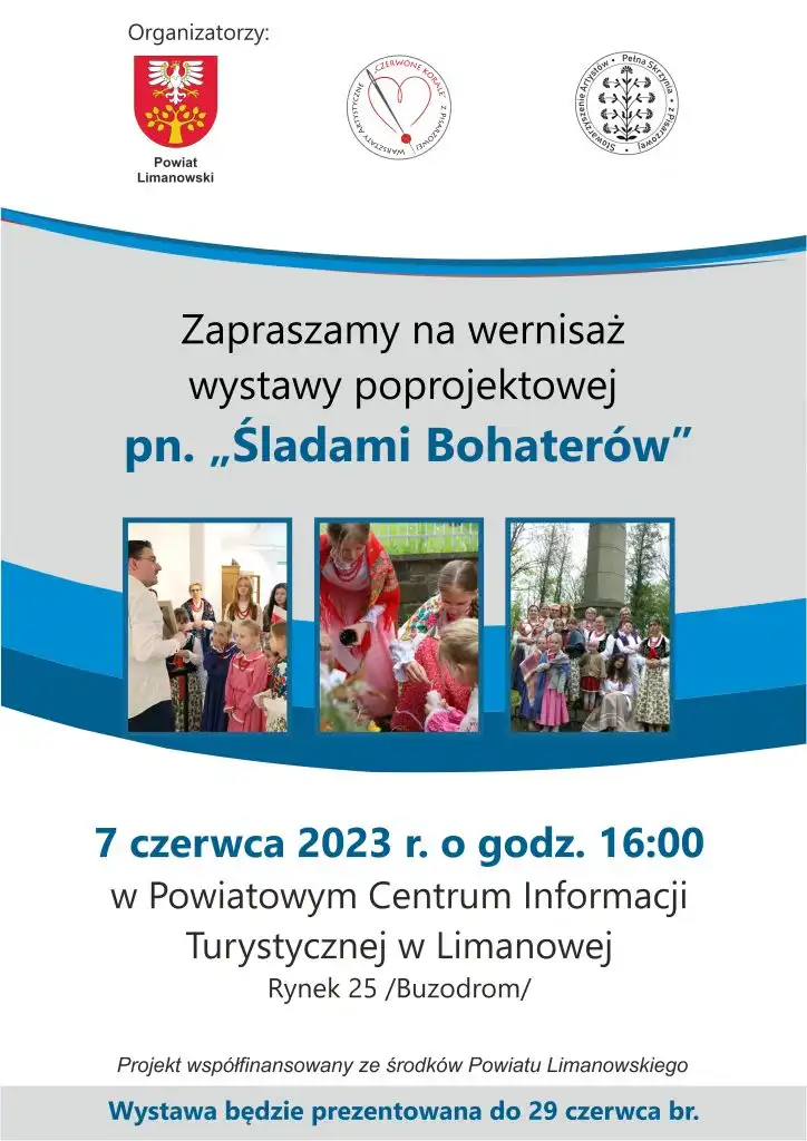 Wernisaż wystawy „Śladami Bohaterów” w PCIT w Limanowej
