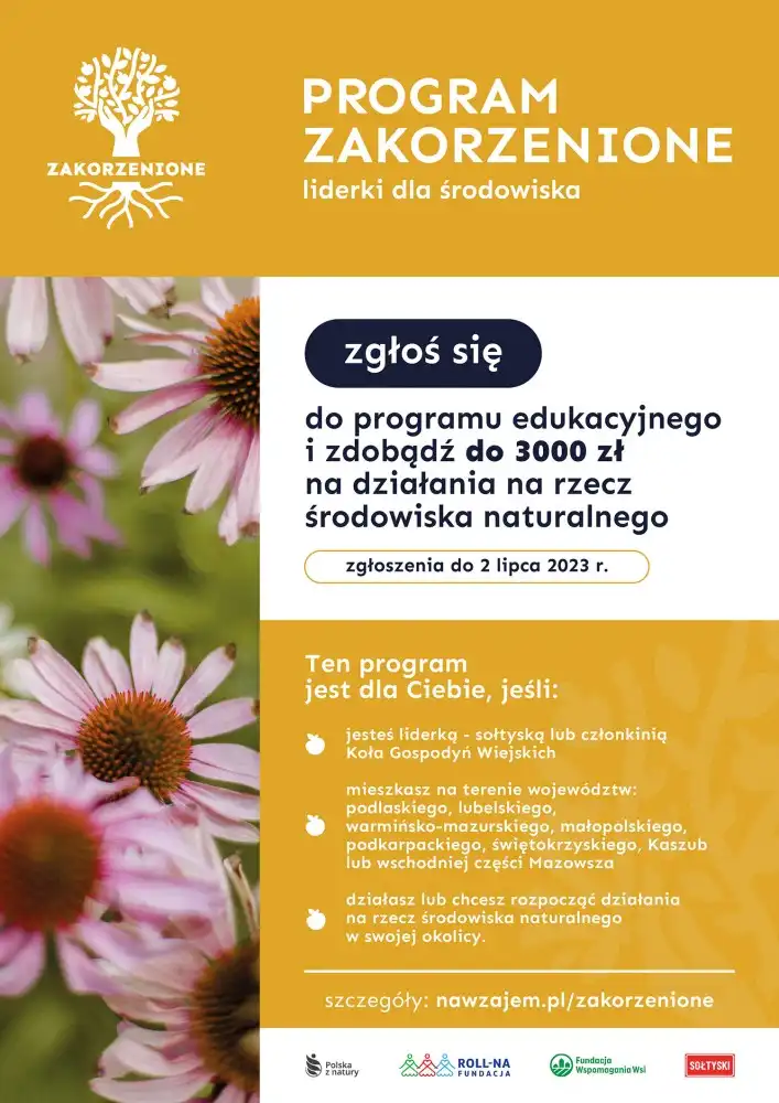 Zgłoś się do programu edukacyjnego. Możesz zdobyć do 3 tys. zł na działania na rzecz środowiska naturalnego