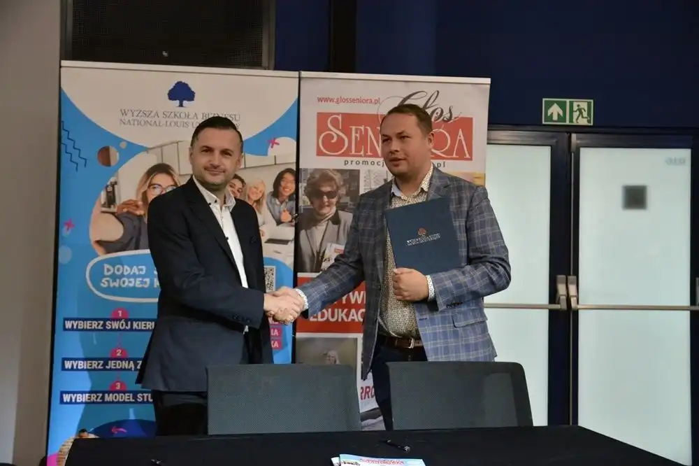 Konferencja "Bezpieczny Senior" w Wyższej Szkole Biznesu – National Louis University