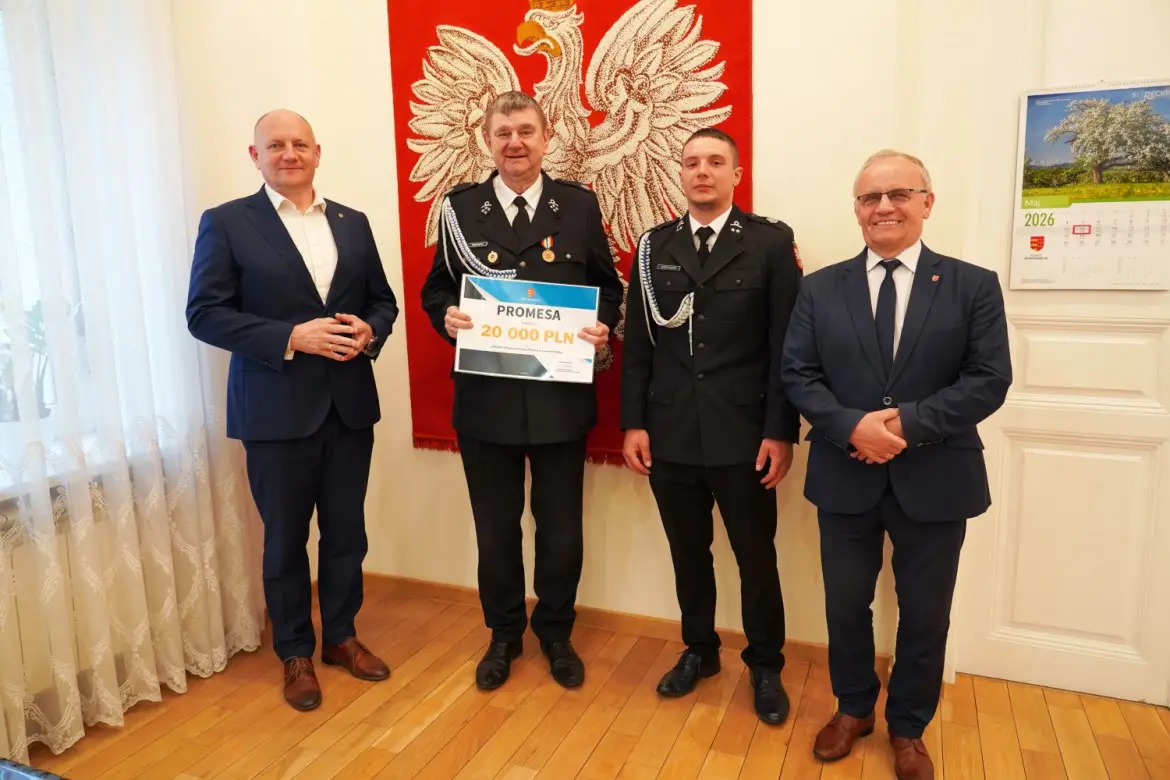 Dofinansowanie dla OSP Czarny Potok. Strażacy kupią potrzebny sprzęt