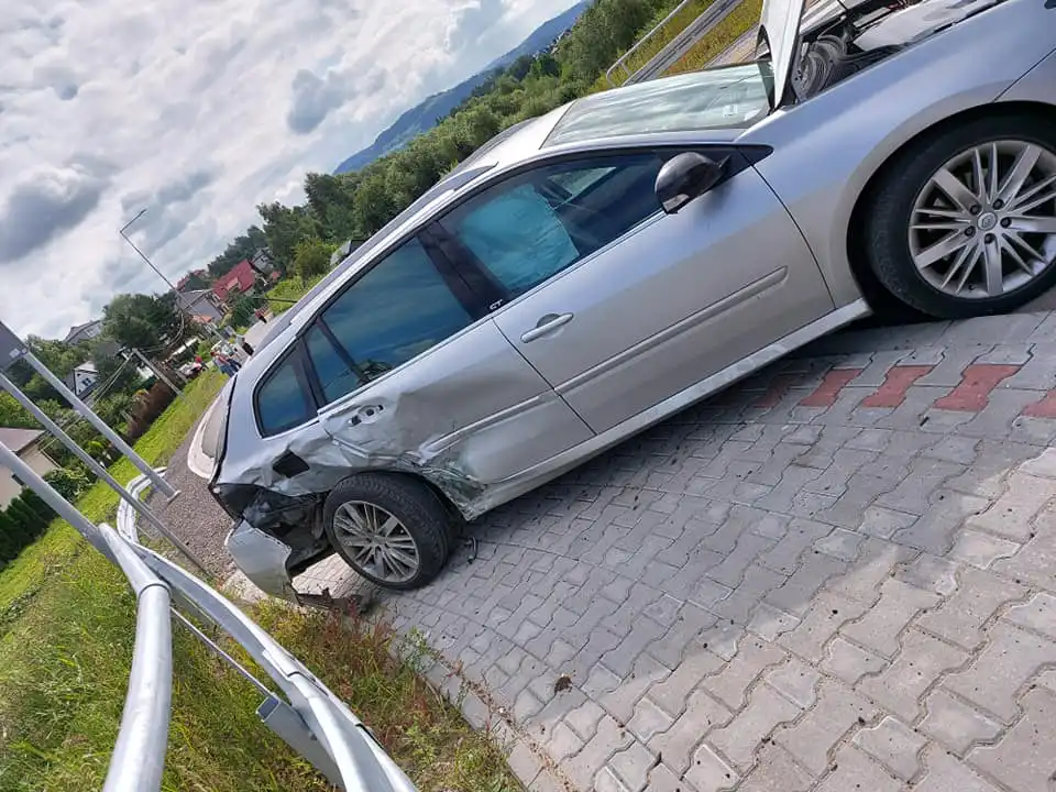 Wypadek w Mszanie Dolnej. Dziecko trafiło do szpitala