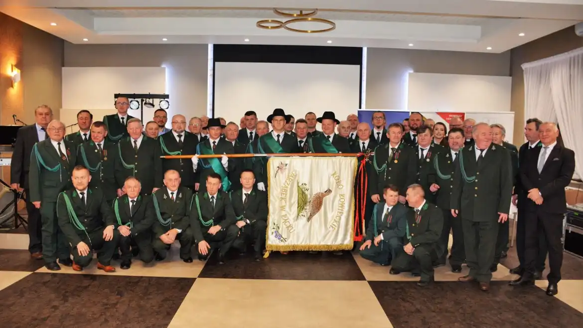 Diamentowy Jubileusz Koła Łowieckiego "Jarząbek" w Łącku