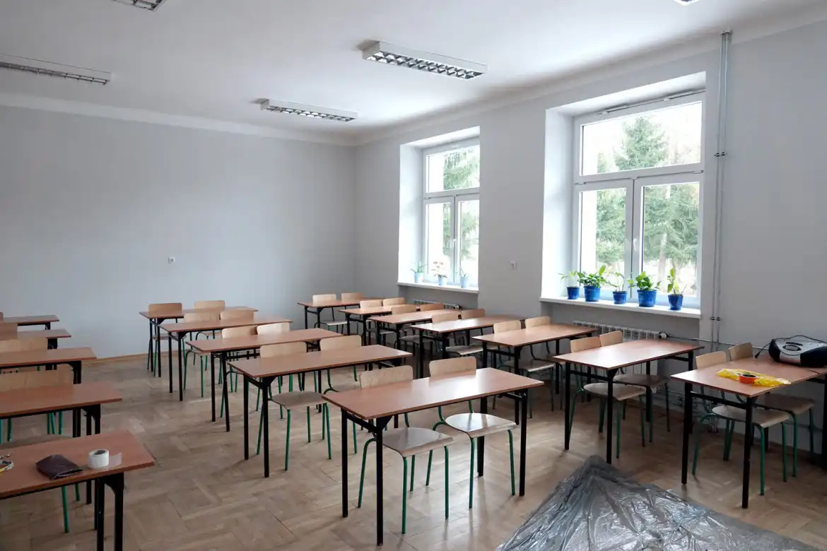 W ZS w Marcinkowicach trwają prace remontowe