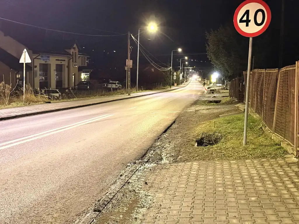Bezpieczniej na osiedlu Poręba Mała. Rozpoczęły się prace przy budowie ronda