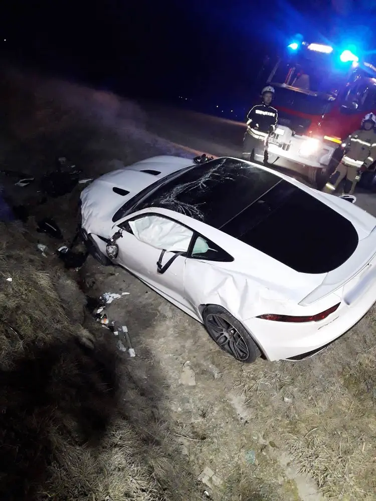 Wypadek na obwodnicy Starego Sącza