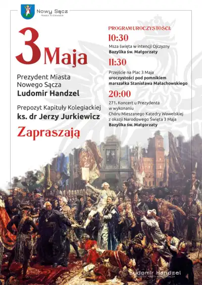 Nowy Sącz: Uroczystości 3 Maja