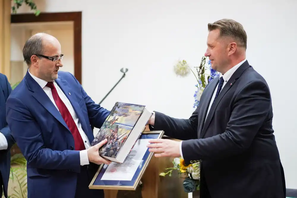 Minister Przemysław Czarnek odwiedził uczelnie w Nowym Sączu