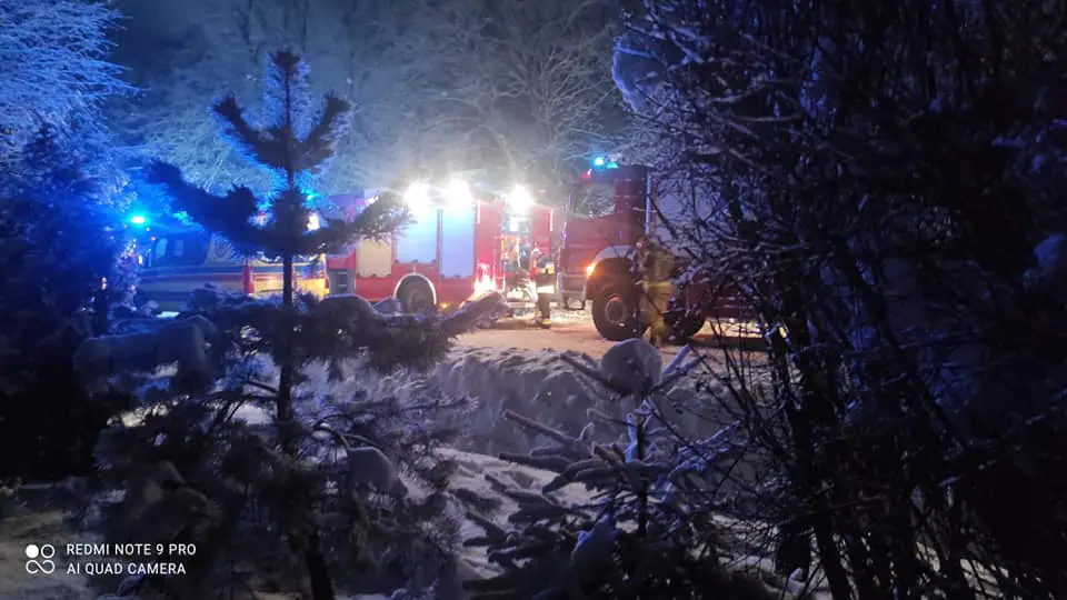 Kolejny tragiczny pożar w powiecie gorlickim. Nie żyją dwie osoby