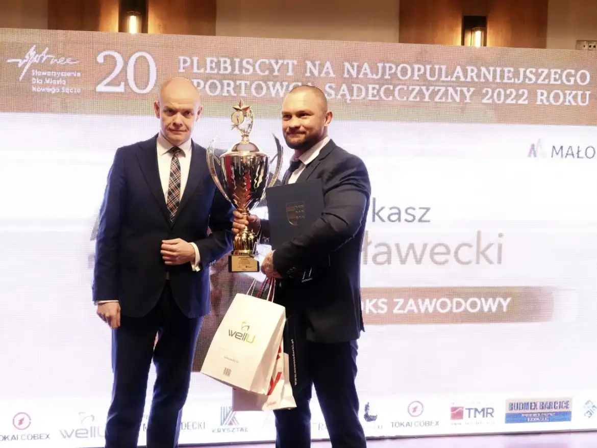 Plebiscyt na Najpopularniejszego Sportowca Sądecczyzny 2022 roku rozstrzygnięty