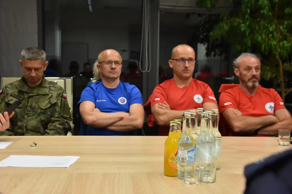 Trąba powietrzna w powiecie nowosądeckim: w Mogilnie odbyło się posiedzenie sztabu kryzysowego