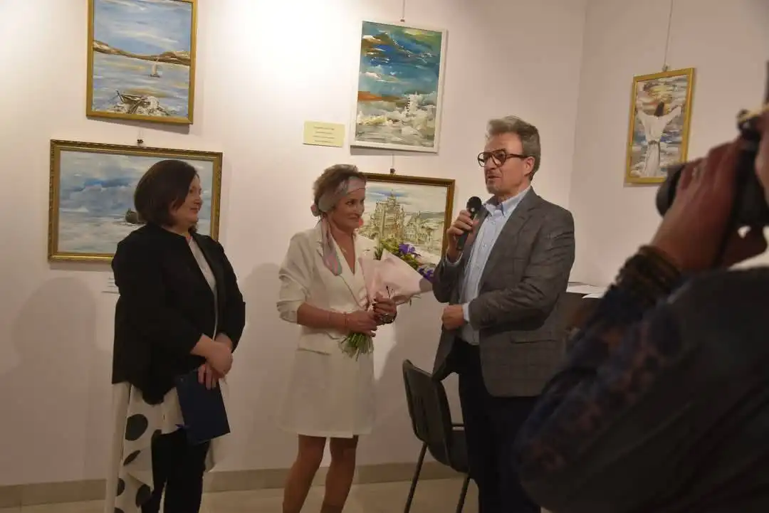 Wernisaż wystawy „Malowane wyobraźnią” Marii Platy w Limanowej