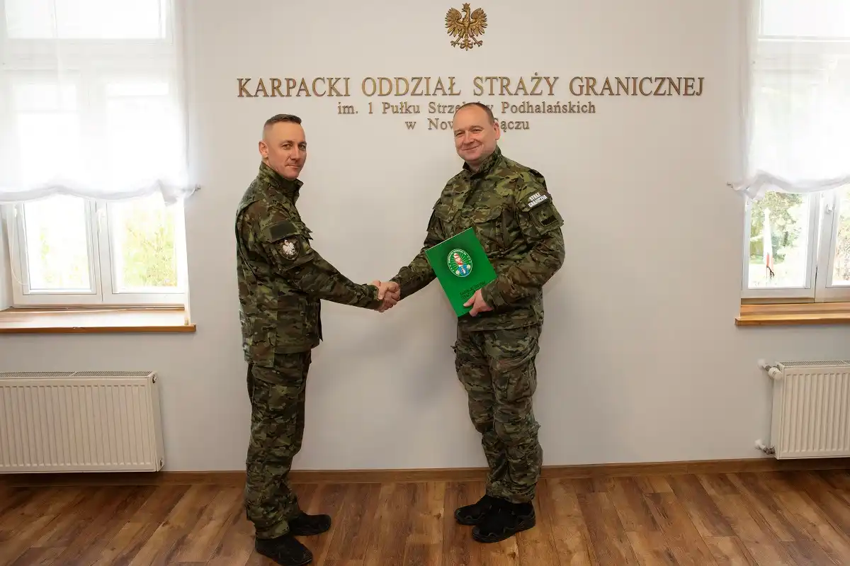 Nowy Naczelnik Wydziału Granicznego KaOSG