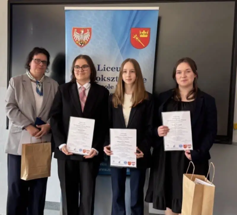Pierwsze miejsce dla Zofii Trzópek. Świetny wynik uczennic limanowskiej „Dwójki”