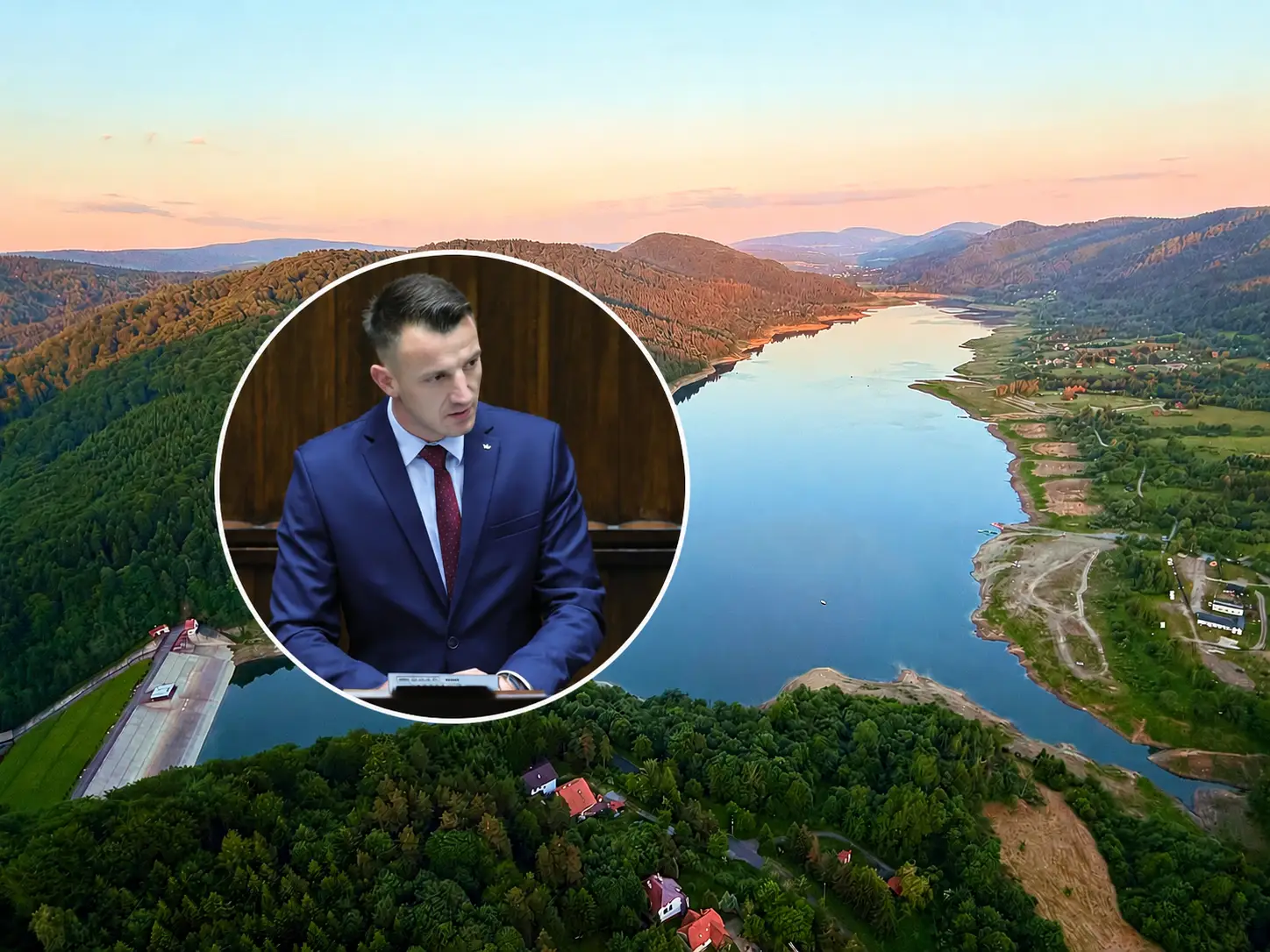 Ministerstwo zajmie się problemem Jeziora Klimkówka. Jest reakcja po wystąpieniu w Sejmie