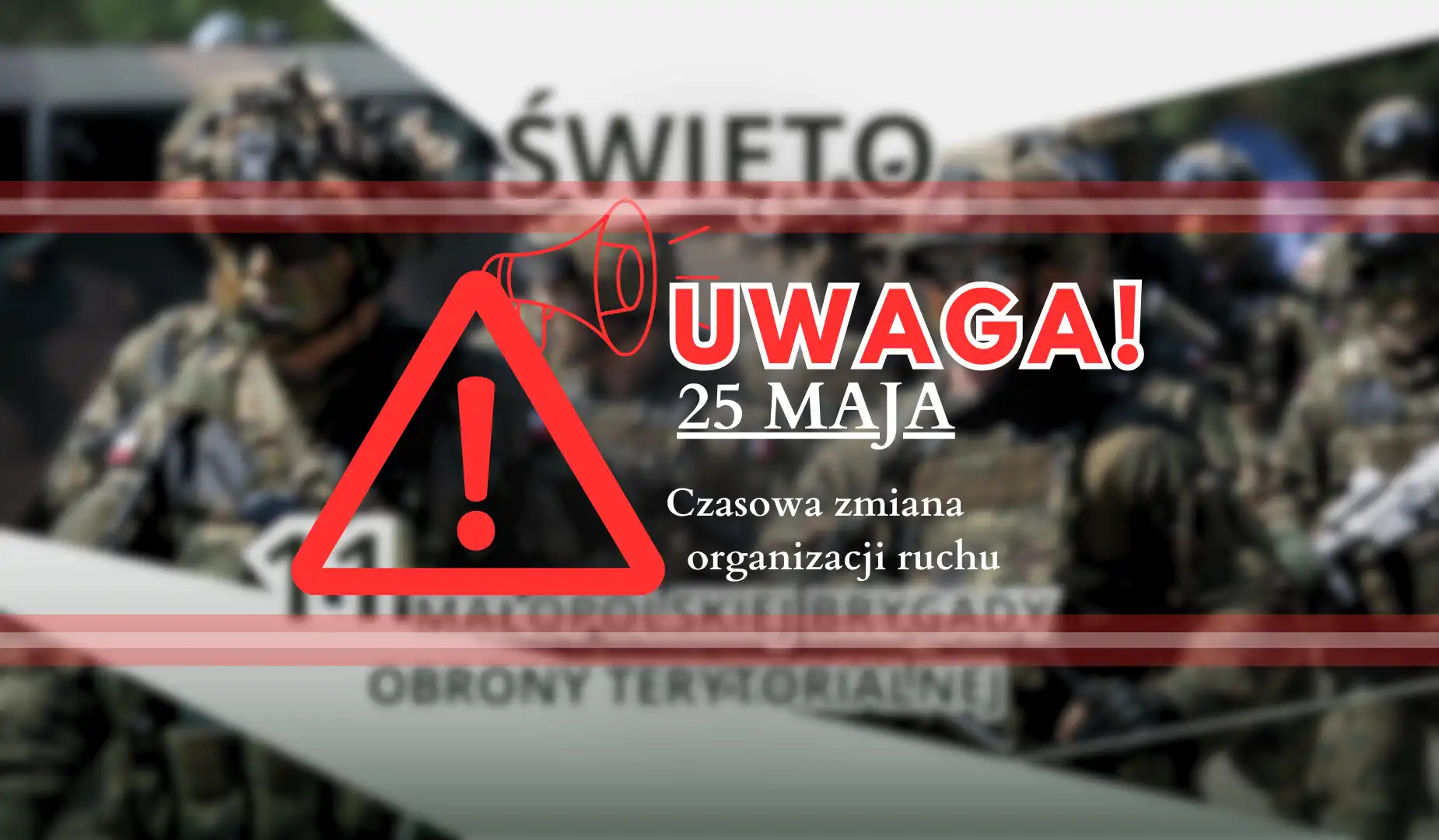 Limanowa: 25 maja czasowa zmiana organizacji ruchu w obrębie rynku