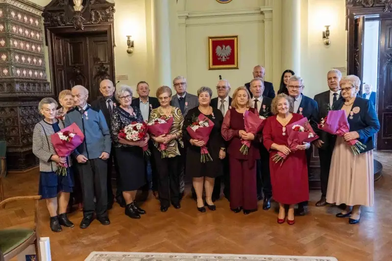 Złote i Diamentowe Gody w Nowym Sączu. Medale dla 18 par