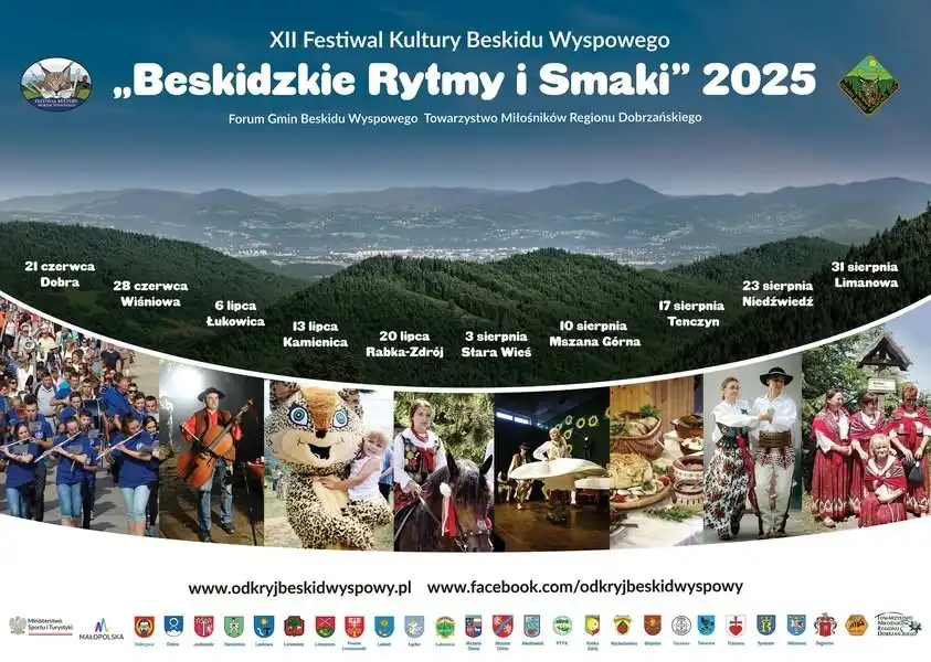 Beskidzkie Rytmy i Smaki. Festiwal pełen folkloru, muzyki i regionalnych przysmaków
