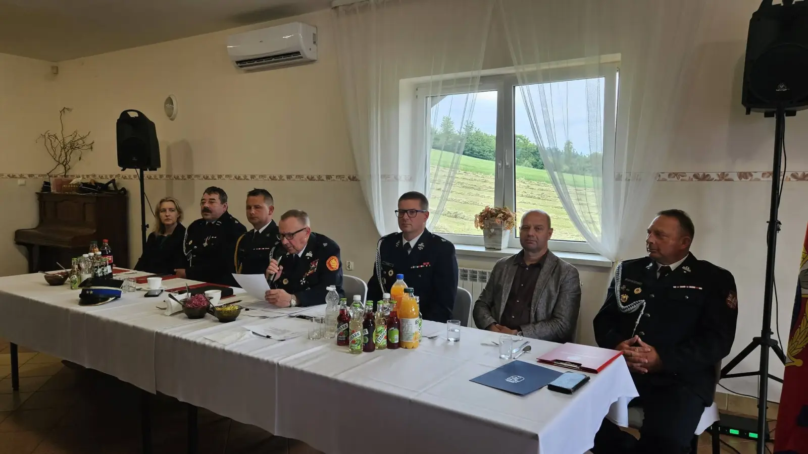 Strażacy z gminy Krynica-Zdrój wybrali nowe władze. Ważne decyzje podczas zjazdu w Bereście