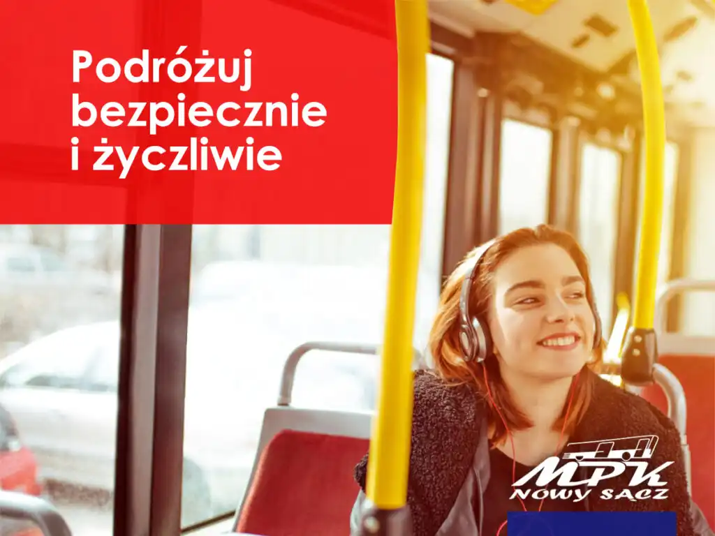 MPK w Nowym Sączu rozpoczyna akcję edukacyjną pod nazwą „Podróżuj bezpiecznie i życzliwie”