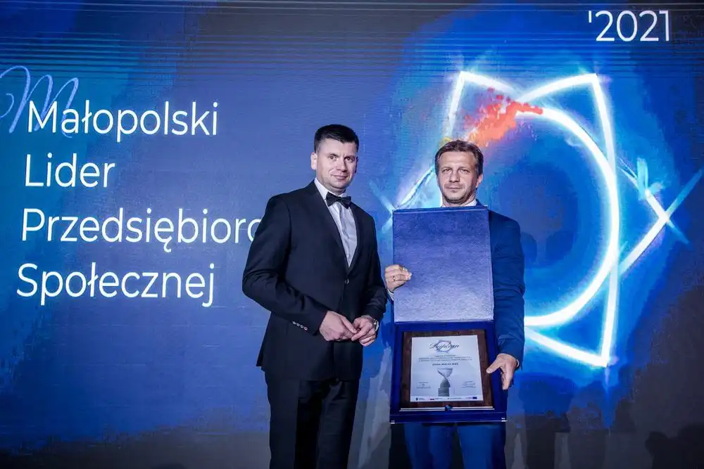 Przedszkole z Chełmca z nagrodą w Konkursie Małopolski Lider Przedsiębiorczości Społecznej 2021