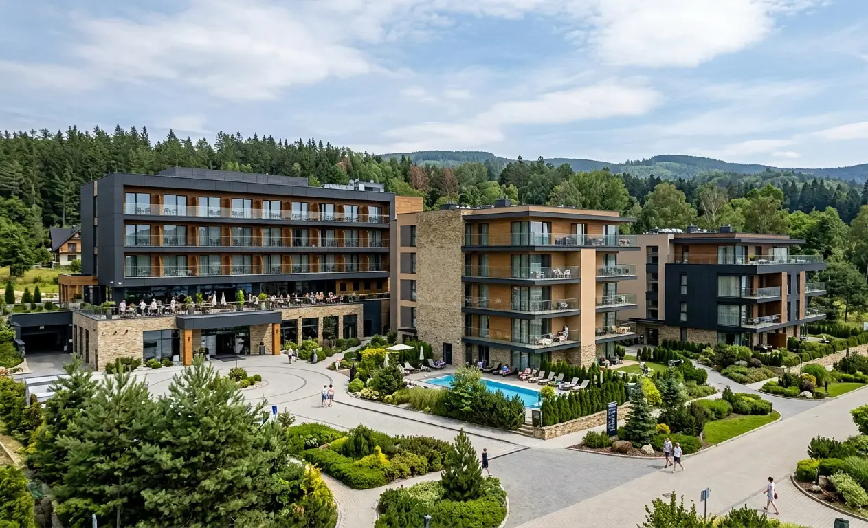 Czy w Krynicy powstanie ogromny kompleks hotelowy? Urząd skierował dokumenty do opiniowania