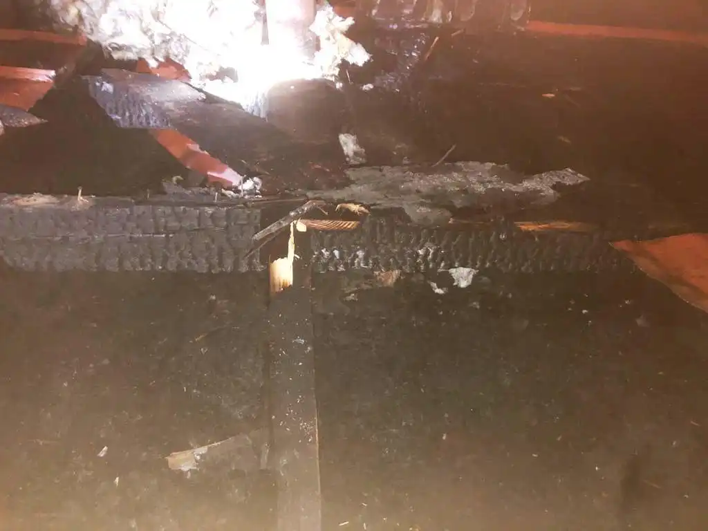 Pożar w Muszynie. Paliło się na poddaszu budynku mieszkalnego