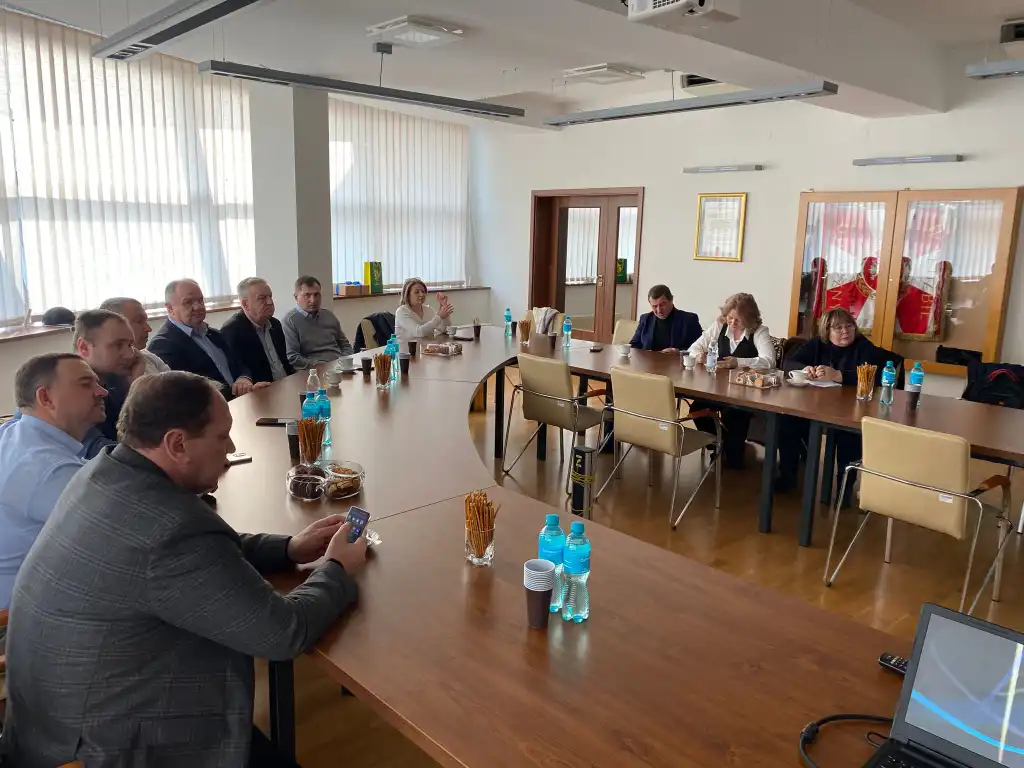 Burmistrzowie i Wójtowie z Mołdawii z wizytą w Nowym Sączu