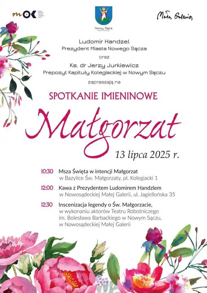 Imieniny Małgorzat w Nowym Sączu. Wyjątkowe święto z historią w tle
