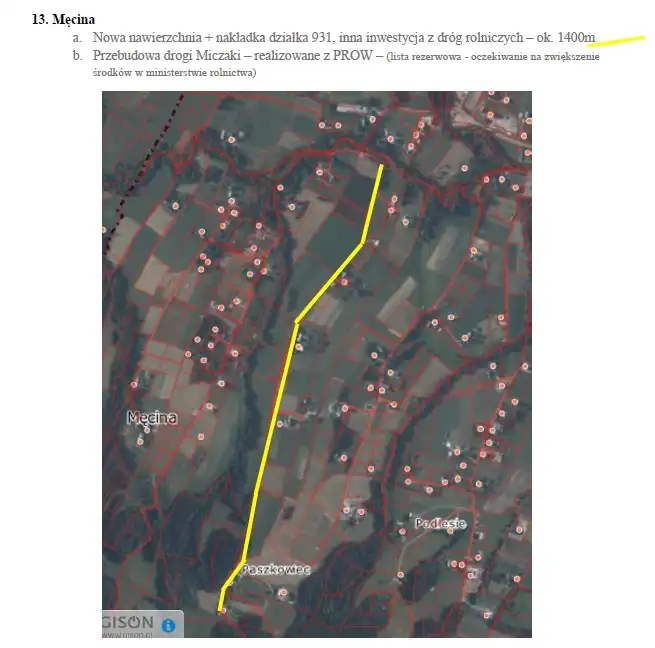 Rusza modernizacja dróg wewnętrznych na terenie gminy Limanowa