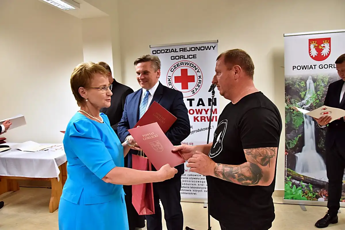 Gorlicka Gala Honorowych Dawców Krwi PCK: Honorowi Krwiodawcy odznaczeni
