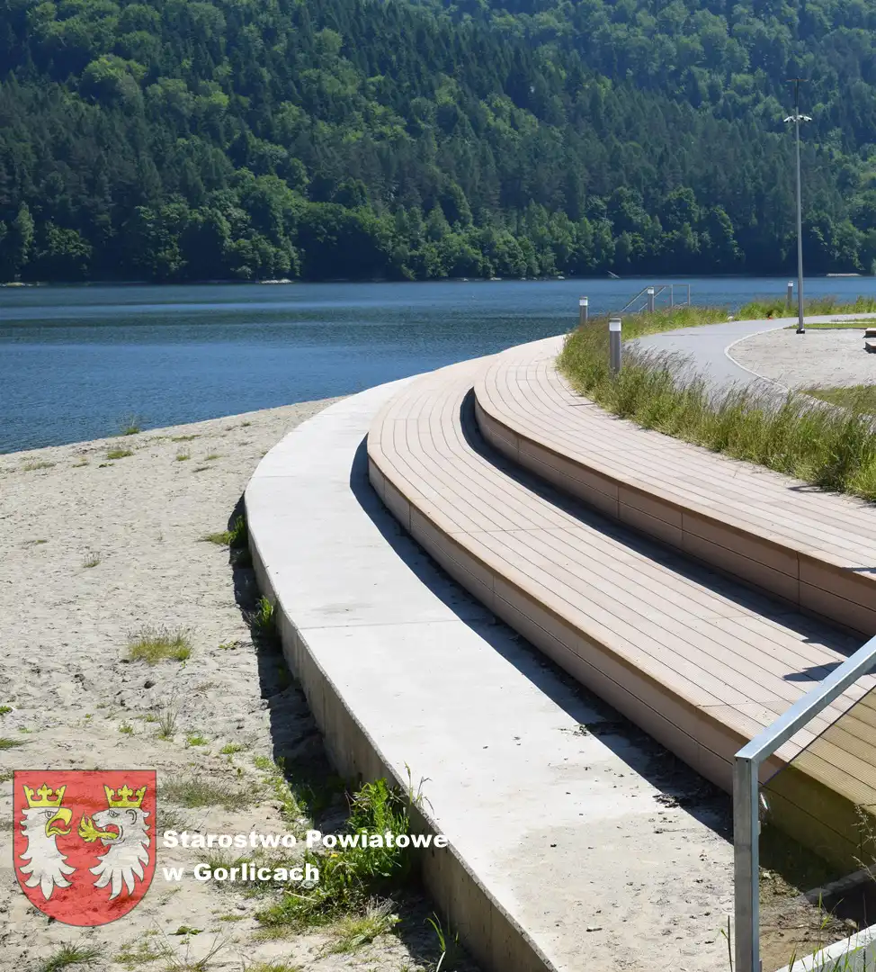 Ścieżki pieszo-rowerowe nad Klimkówką uroczyście otwarte