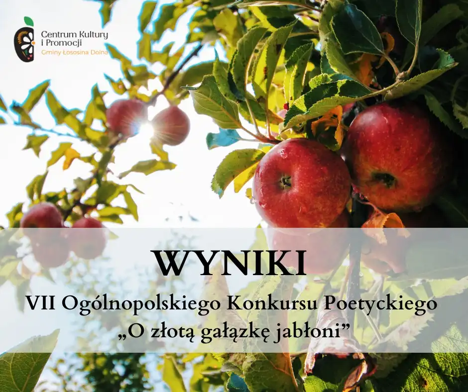 Złota gałązka jabłoni dla najlepszych poetów w Polsce i regionie