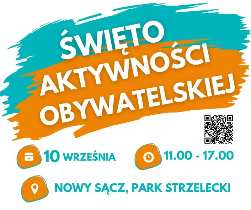 Nowy Sącz: 10 września Święto Aktywności Obywatelskiej