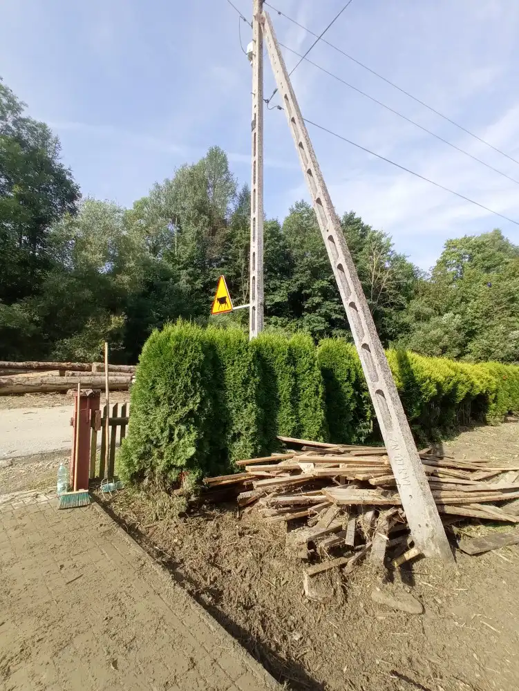 Intensywne opady deszczu zniszczyły drogi na terenie gminy Muszyna