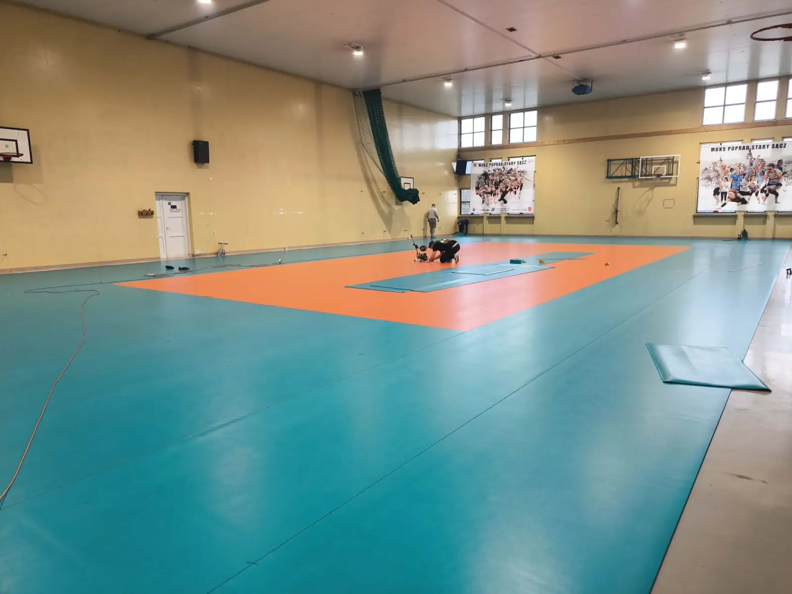 Stary Sącz inwestuje w sport młodych. Podłoga jak w Lidze Mistrzów CEV